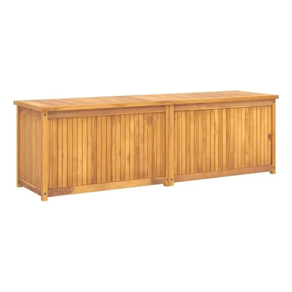 Rectangular Solid Teak Wood Garden Storage Box Weather-Resistant Outdoor Patio Cushion Tool 68.9x19.7x21.7 in, Custom
Rectangular Solid Teak Wood Garden Storage Box Weather-Resistant Outdoor Patio Cushion Tool 68.9x19.7x21.7 in, Custom