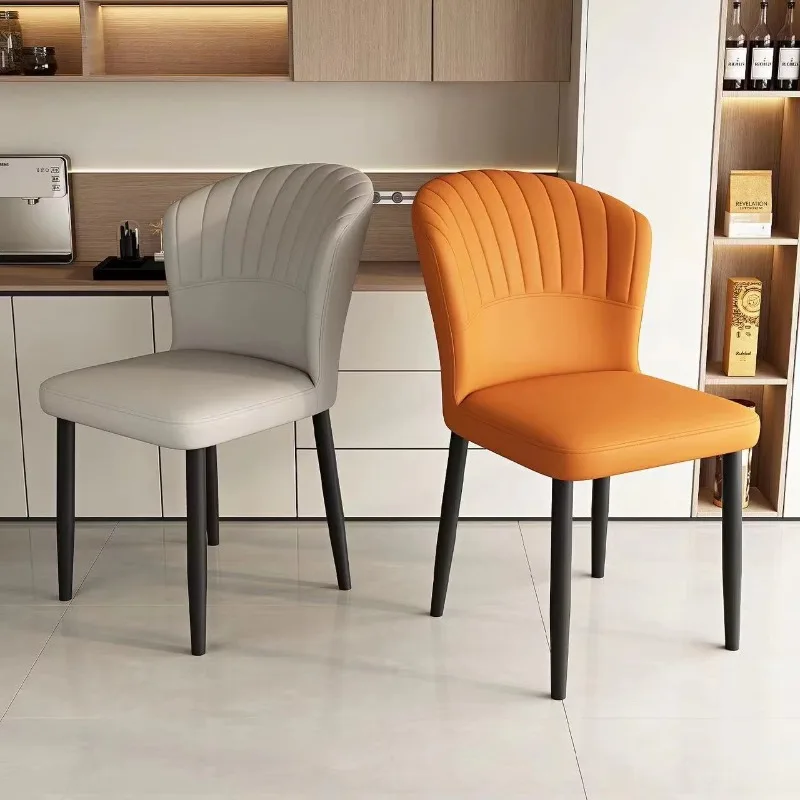 Luxury Modern Carbon Steel Dining Chair with PU Leather High Density Sponge Dining Room Furniture
Luxury Modern Carbon Steel Dining Chair with PU Leather High Density Sponge Dining Room Furniture