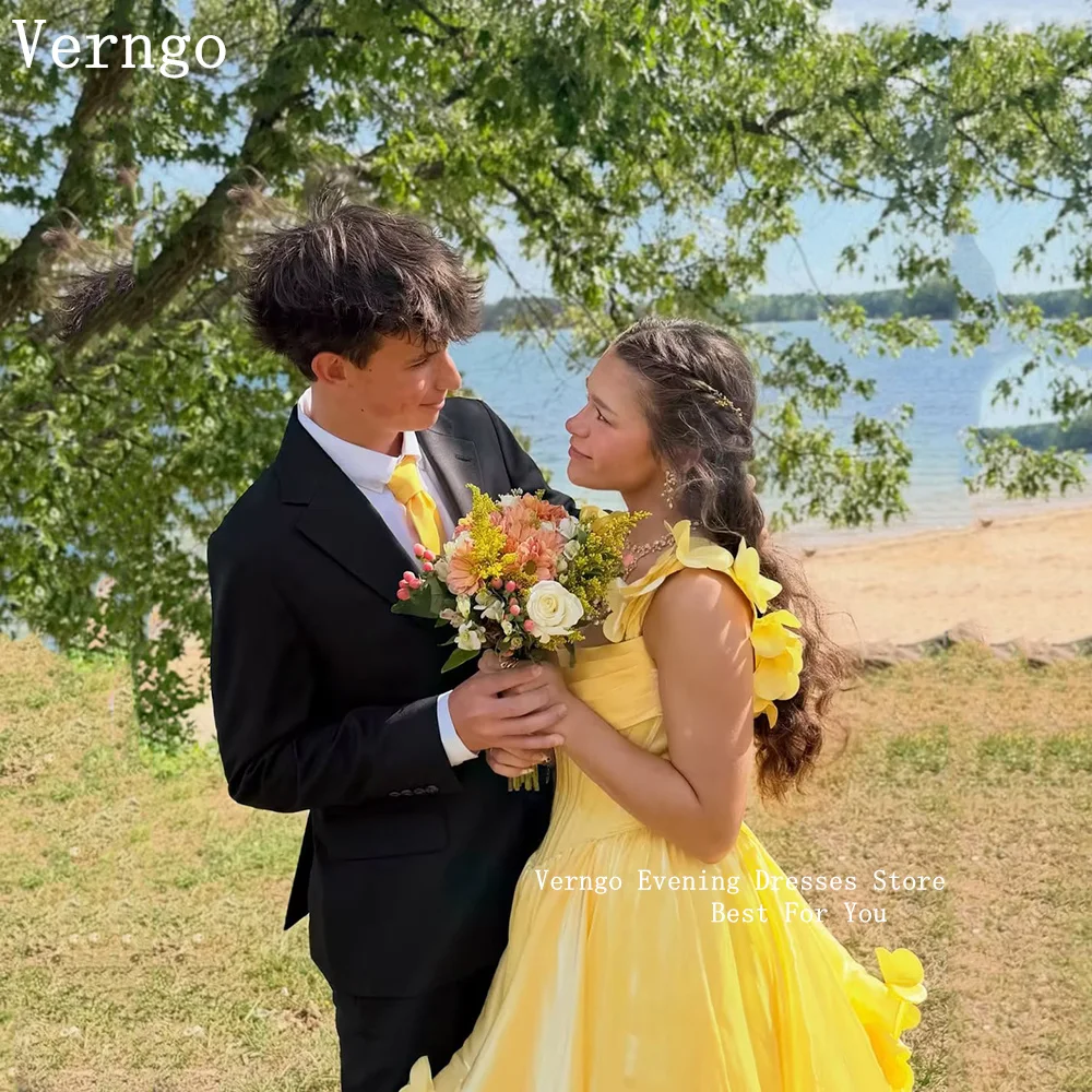 Verngo Yellow Shiny Satin Evening Dress A Line Maxi Prom Gowns Women Elegant Formal Party Dresses Customized 2026
Verngo Yellow Shiny Satin Evening Dress A Line Maxi Prom Gowns Women Elegant Formal Party Dresses Customized 2026