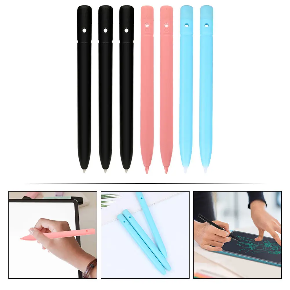 7Pcs Universal Stylus Pen for Writing Tablet Smooth Edges Soft Tip Precise Control Portable for Travel Work Study Use
7Pcs Universal Stylus Pen for Writing Tablet Smooth Edges Soft Tip Precise Control Portable for Travel Work Study Use