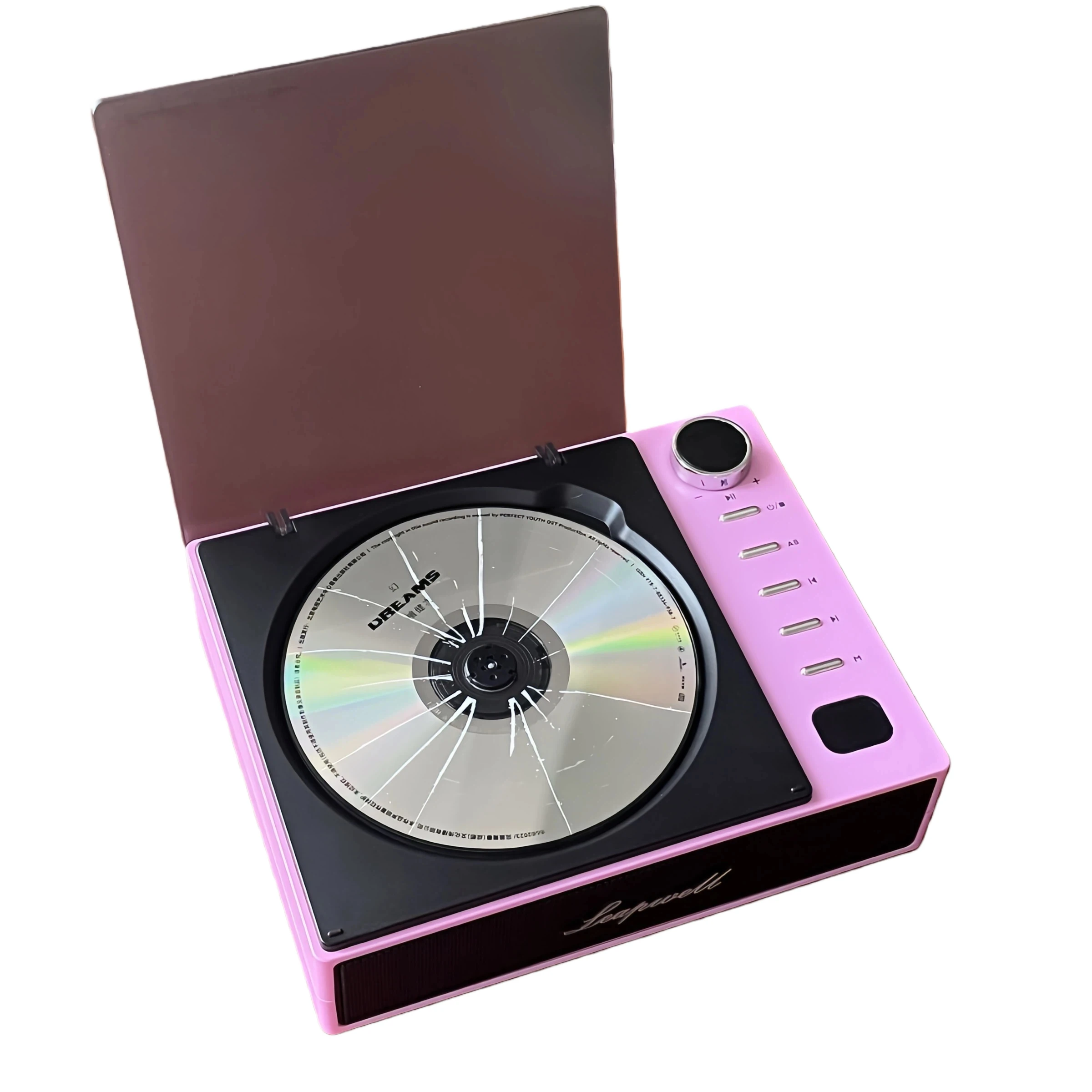 High-Quality Sound CD Player Rechargeable BT Speaker Disc Album Integrated Player Birthday Present
High-Quality Sound CD Player Rechargeable BT Speaker Disc Album Integrated Player Birthday Present