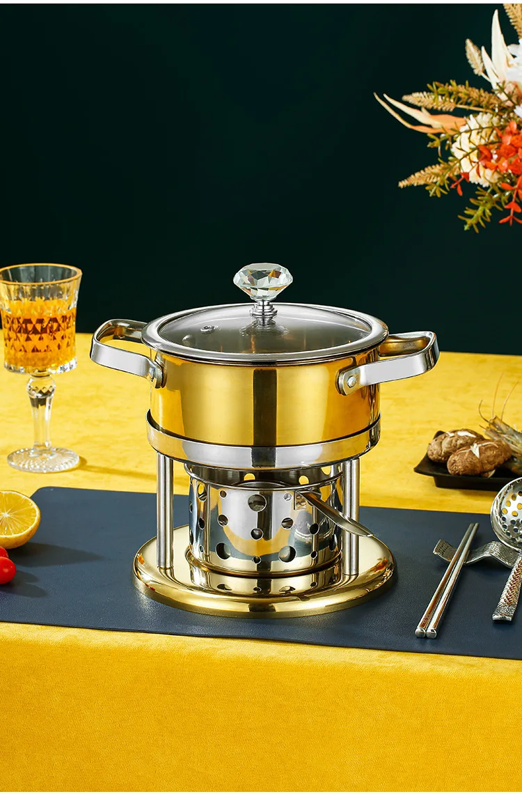 ZML stainless steel single small hot pot one person one pot self-service shabu
ZML stainless steel single small hot pot one person one pot self-service shabu