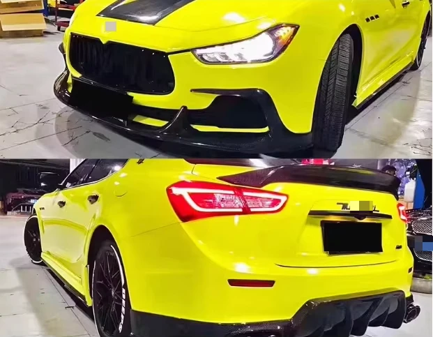 Hight Quality Body Kit forMaserati Ghibli Upgrade AS PEC Style Front Lip Side Skirts Rear Diffuser Hood Spoiler Carbon Fiber
Hight Quality Body Kit forMaserati Ghibli Upgrade AS PEC Style Front Lip Side Skirts Rear Diffuser Hood Spoiler Carbon Fiber