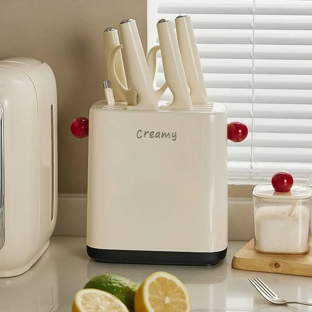 Plastic Dopamine Knives Rack Space Saving with Water Catch Tray Kitchen Cutlery Holder Large Capacity Cutlery Drying Rack
Plastic Dopamine Knives Rack Space Saving with Water Catch Tray Kitchen Cutlery Holder Large Capacity Cutlery Drying Rack