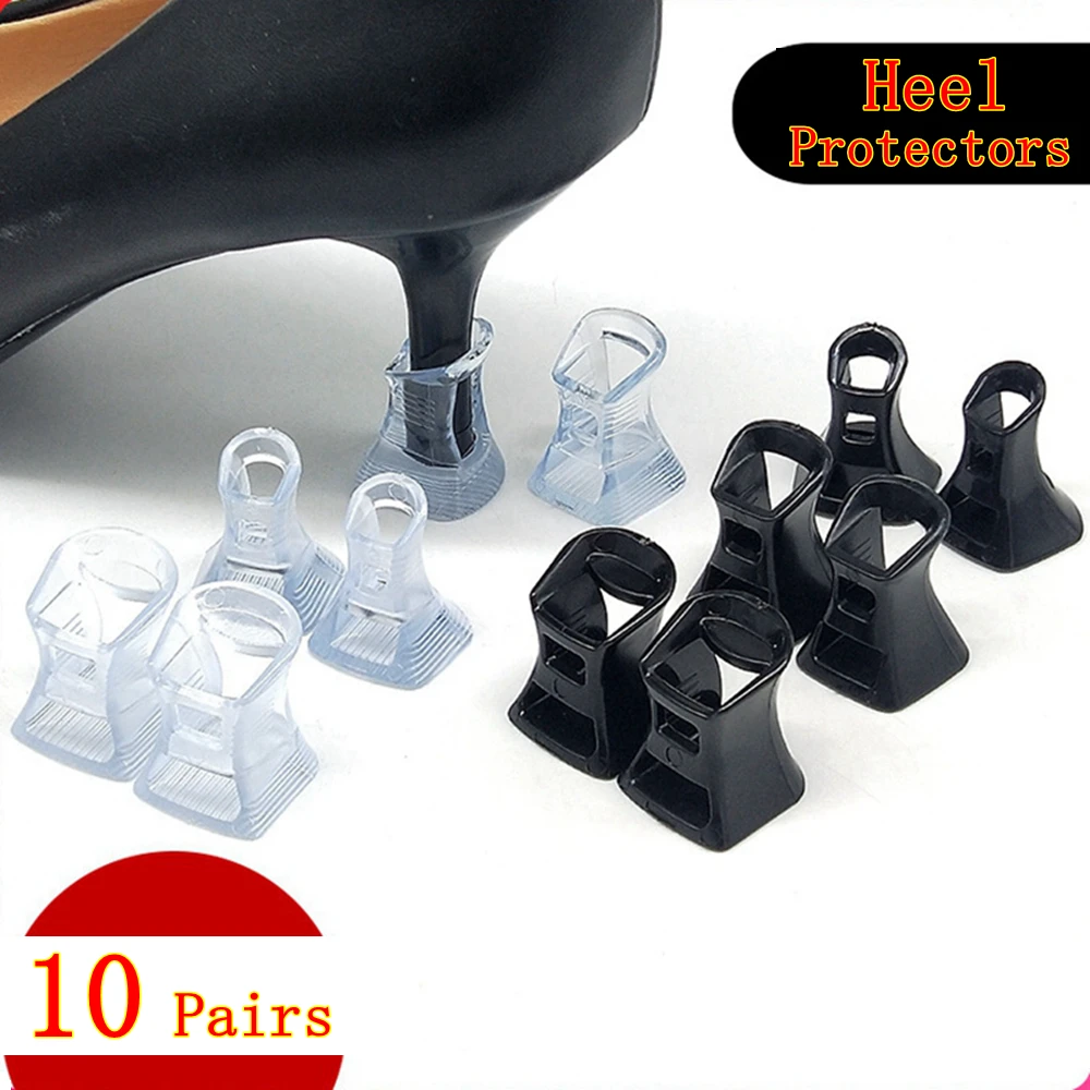 10 Pairs/Lot PVC Hoof Heels Protectors Classical Heel Stoppers Antislip Silicone Stiletto Covers For Bridal Wedding Party Favor
10 Pairs/Lot PVC Hoof Heels Protectors Classical Heel Stoppers Antislip Silicone Stiletto Covers For Bridal Wedding Party Favor