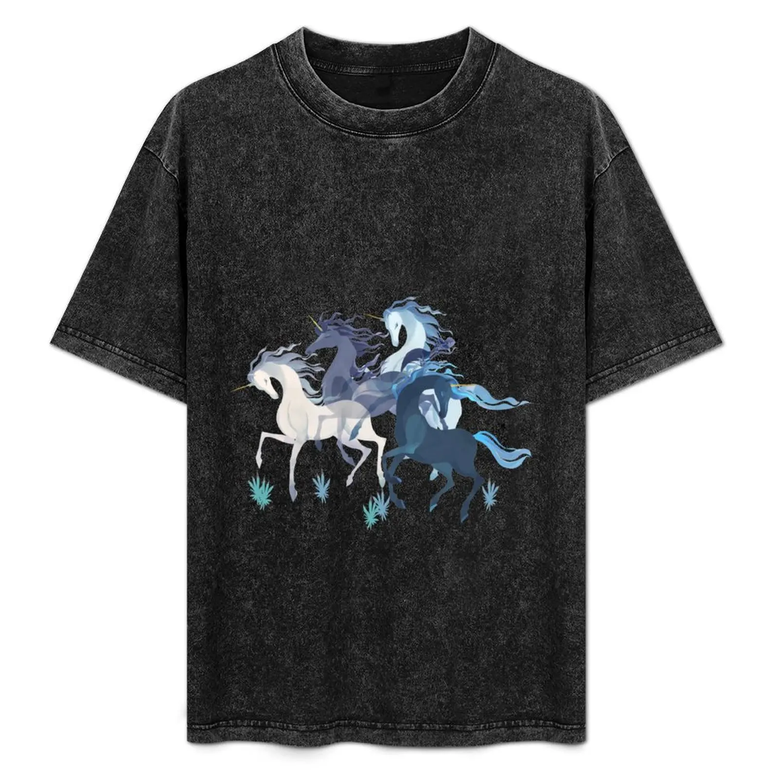 Unicorns Pattern T-Shirt Big Size Simple T-Shirt
Unicorns Pattern T-Shirt Big Size Simple T-Shirt