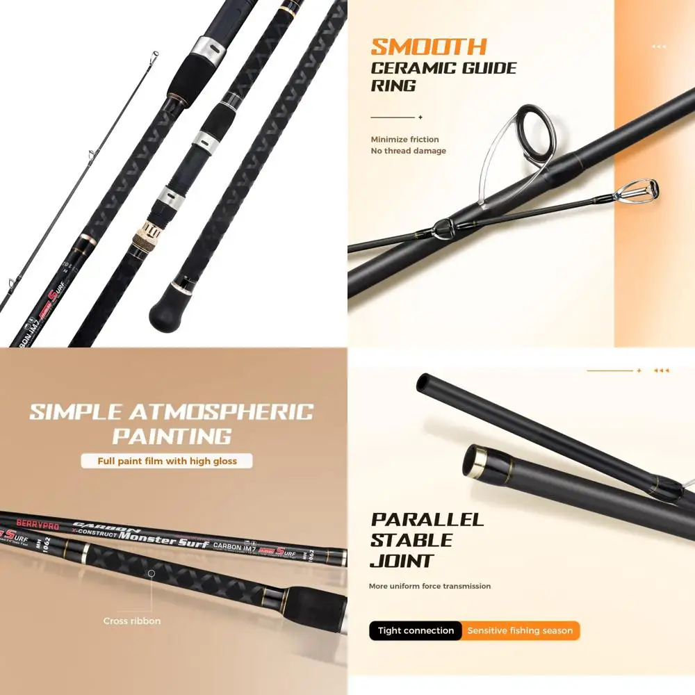 Графитовые спиннинговые удочки — длинные удочки для ловли серфинга от 9 до 12 футов) с прочной конструкцией
Графитовые спиннинговые удочки — длинные удочки для ловли серфинга от 9 до 12 футов) с прочной конструкцией