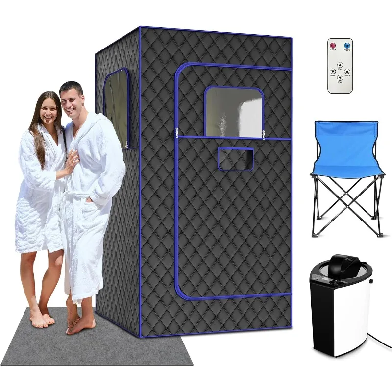 Portable Sauna for Home, Personal SPA Steam Sauna Warm Sauna Tent with 3L Large Capacity Steamer and Remote
Portable Sauna for Home, Personal SPA Steam Sauna Warm Sauna Tent with 3L Large Capacity Steamer and Remote
