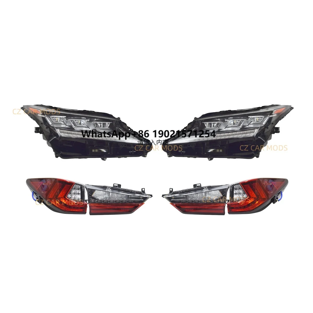 Triple Beam LED Headlight Tail Lights Kits for 2016 2017 2018 2019 LEXUS RX RX300 RX350 RX450h Car Taillights Modification
Triple Beam LED Headlight Tail Lights Kits for 2016 2017 2018 2019 LEXUS RX RX300 RX350 RX450h Car Taillights Modification