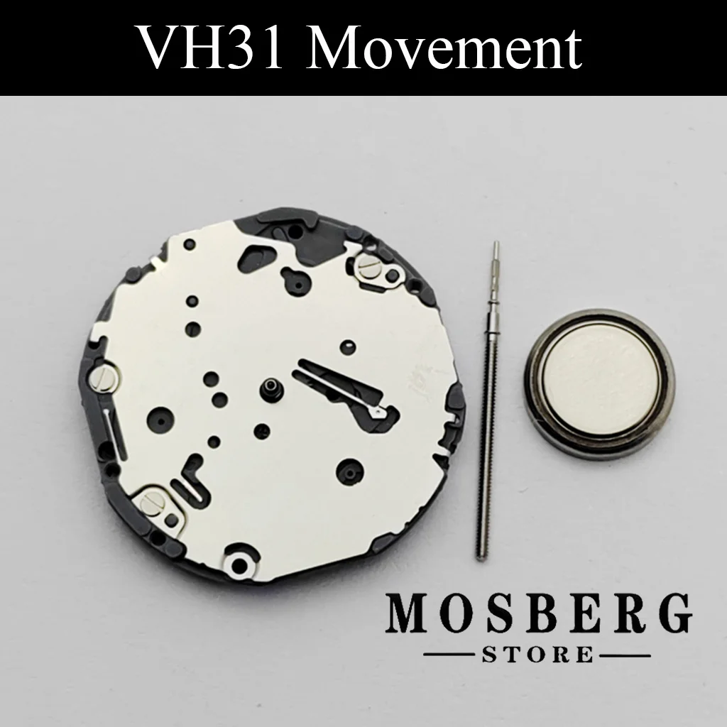 Инструмент для ремонта часов VH31 с 3 стрелками, подходит для кварцевого механизма VH31B, аксессуары для часов, высокая точность
Инструмент для ремонта часов VH31 с 3 стрелками, подходит для кварцевого механизма VH31B, аксессуары для часов, высокая точность