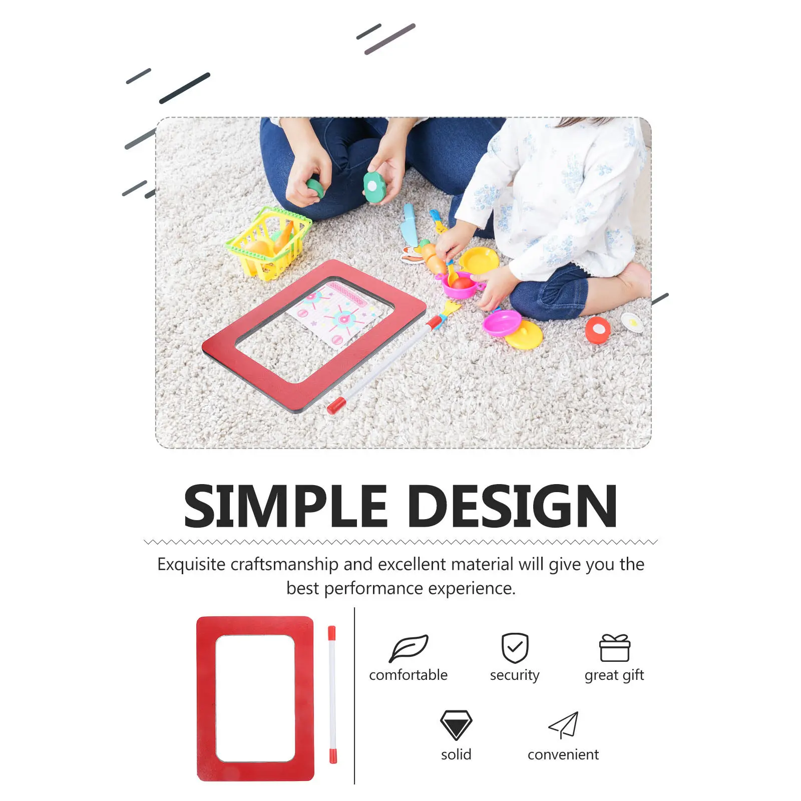 1Set Musical Instruments for Kids Hand Hitting Drum Fine Craftsmanship Unique Sound Portable Design Toddler
1Set Musical Instruments for Kids Hand Hitting Drum Fine Craftsmanship Unique Sound Portable Design Toddler