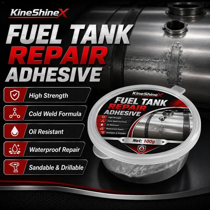 Fuel Tank Leak Repair Adhesive For KineShineX Emergency Sealant For Diesel Oil Tanks Auto Accessories
Fuel Tank Leak Repair Adhesive For KineShineX Emergency Sealant For Diesel Oil Tanks Auto Accessories