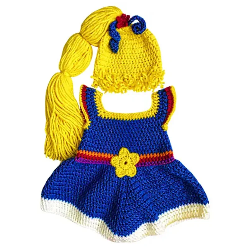 Handmade Woolen Yarn Knitted Children Baby Hats Kids Girl Hat Beanie Hair Pigtail Curly Wig Cap Photography Props
Handmade Woolen Yarn Knitted Children Baby Hats Kids Girl Hat Beanie Hair Pigtail Curly Wig Cap Photography Props