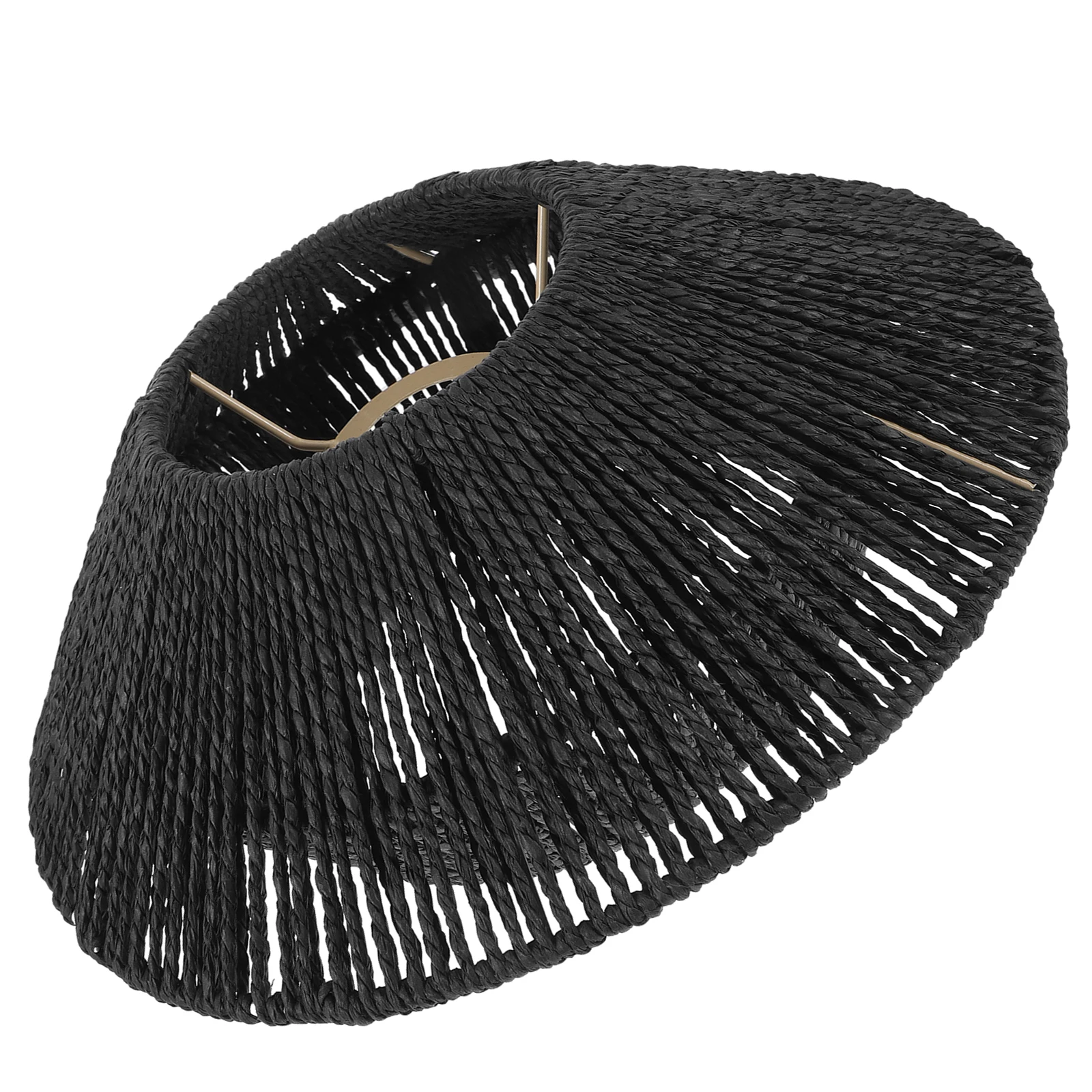 Vintage Lampshade Light Cover Cylindrical Black Woven Pendant Light Cover Retro for Bedroom Living Room Kitchen Easy Install
Vintage Lampshade Light Cover Cylindrical Black Woven Pendant Light Cover Retro for Bedroom Living Room Kitchen Easy Install