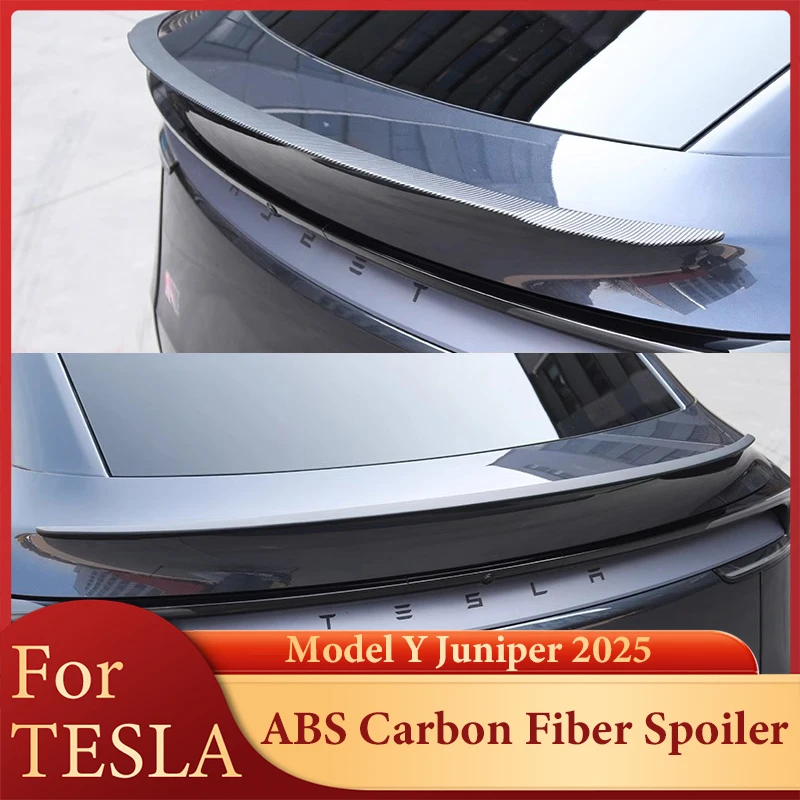 High Performance Trunk Wing For Tesla Model Y Juniper 2025 ABS Carbon Fiber Spoiler Carbon Fiber Pattern Auto Modified Accessory
High Performance Trunk Wing For Tesla Model Y Juniper 2025 ABS Carbon Fiber Spoiler Carbon Fiber Pattern Auto Modified Accessory
