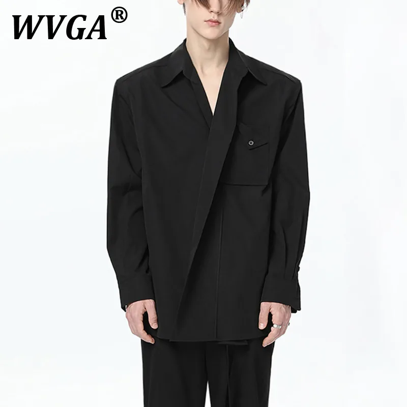 WVGA Spring Summer New Men Tide Y2K High Street Elegant Fashion Shirt Washed Soild Color Niche Loose Chic Casual Tops Ins W7047
WVGA Spring Summer New Men Tide Y2K High Street Elegant Fashion Shirt Washed Soild Color Niche Loose Chic Casual Tops Ins W7047