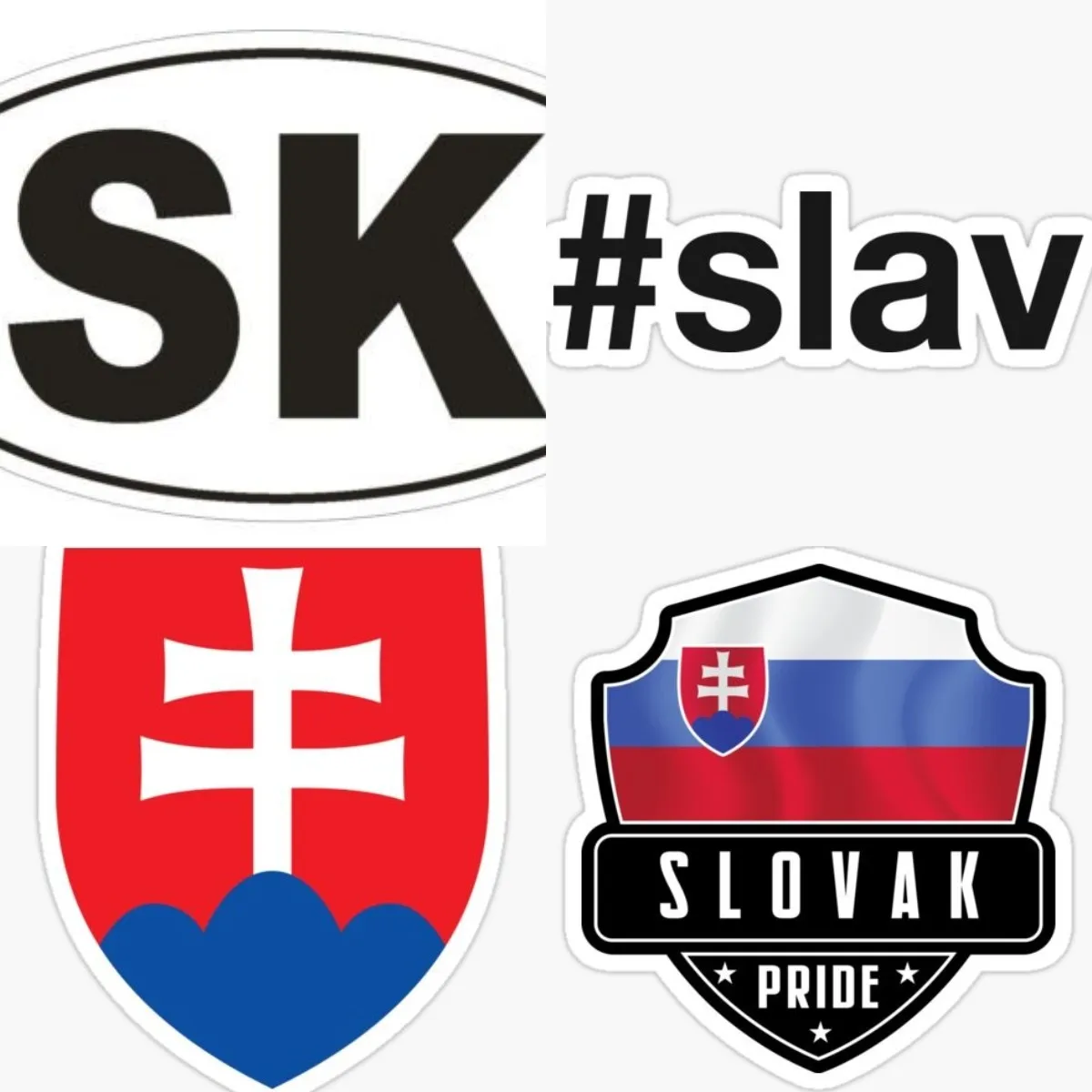 SK Slovak Flag Republic Country Code Oval Bumper Sticker or Helmet Sticker Motorcycle Waterproof Sunscreen Accessories
SK Slovak Flag Republic Country Code Oval Bumper Sticker or Helmet Sticker Motorcycle Waterproof Sunscreen Accessories