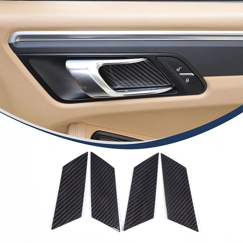 Для Porsche Macan 2014-2022: накладки на ручки дверей из настоящего карбона, декоративные наклейки для интерьера автомобиля, аксессуары для салона.
Для Porsche Macan 2014-2022: накладки на ручки дверей из настоящего карбона, декоративные наклейки для интерьера автомобиля, аксессуары для салона.