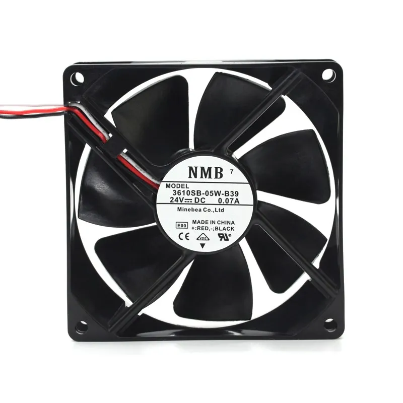 3610SB-05W-B39 3610sb-05w-b30 for NMB 9cm 90mm DC 24V 0.07a 9025 3-Wire Inverter Cooler Cooling Fan
3610SB-05W-B39 3610sb-05w-b30 for NMB 9cm 90mm DC 24V 0.07a 9025 3-Wire Inverter Cooler Cooling Fan