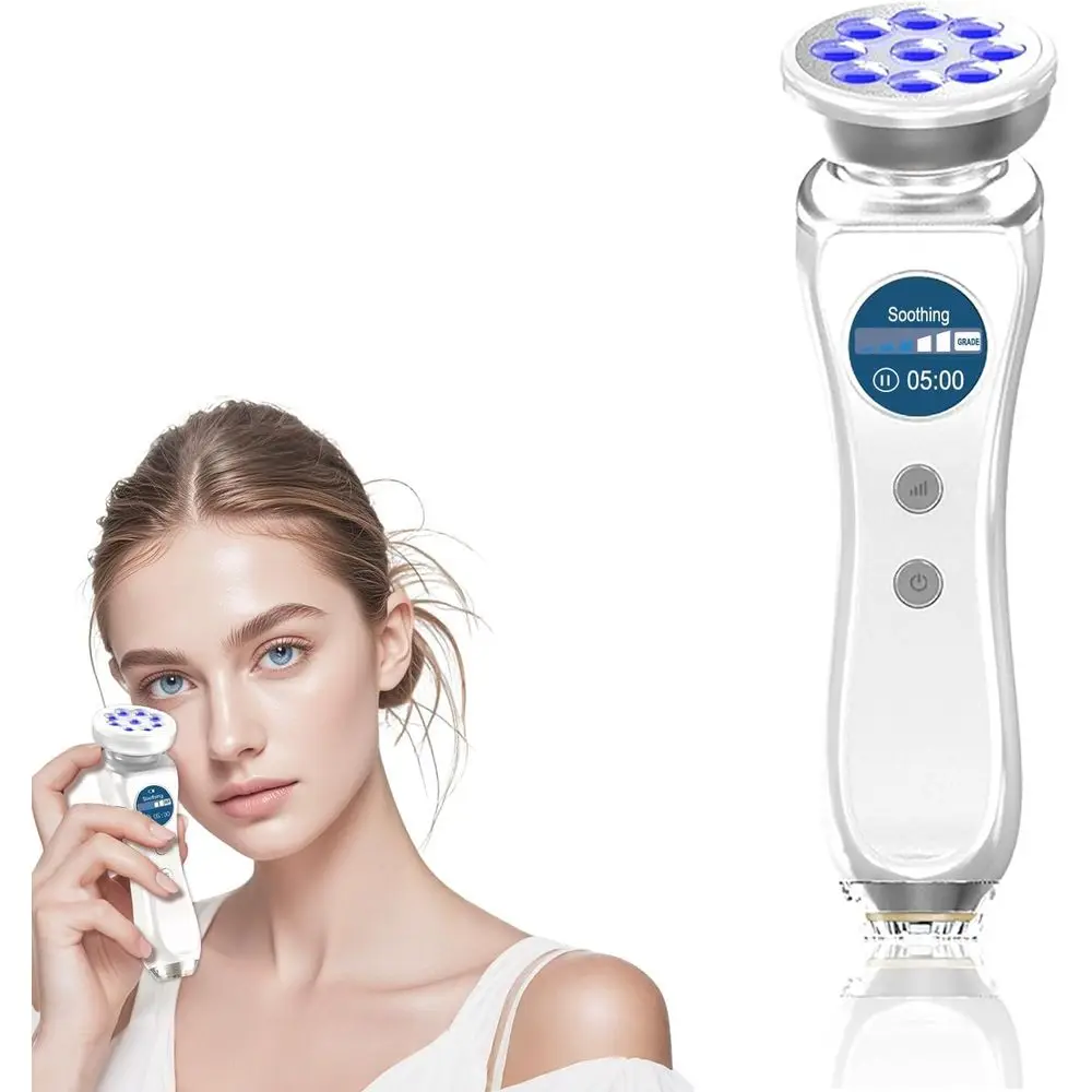 5-in-1 Multi-Function Beauty Massager: Skin Care with Red Light, Thermal, Vibration for Firming, Tightening, and Smoothing
5-in-1 Multi-Function Beauty Massager: Skin Care with Red Light, Thermal, Vibration for Firming, Tightening, and Smoothing