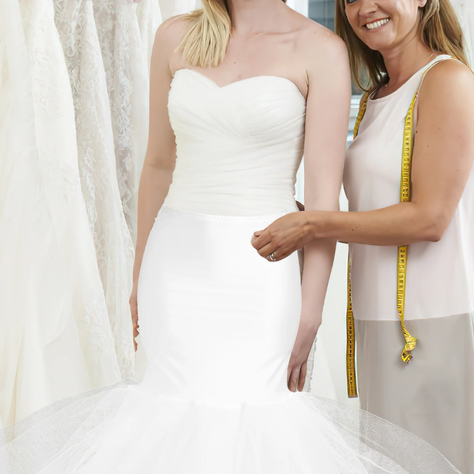 Wedding Petticoat White Mermaid Underskirt Bridal Women Dress Lightweight Elastic High Waist Breathable
Wedding Petticoat White Mermaid Underskirt Bridal Women Dress Lightweight Elastic High Waist Breathable