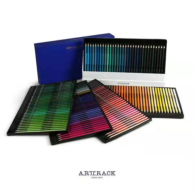 72/120/160pcs Oil Colored Pencil Set Drawing Skectching Wood Pencil Gift Stationery Set Painting Oily lead Art Pencil Kit
72/120/160pcs Oil Colored Pencil Set Drawing Skectching Wood Pencil Gift Stationery Set Painting Oily lead Art Pencil Kit