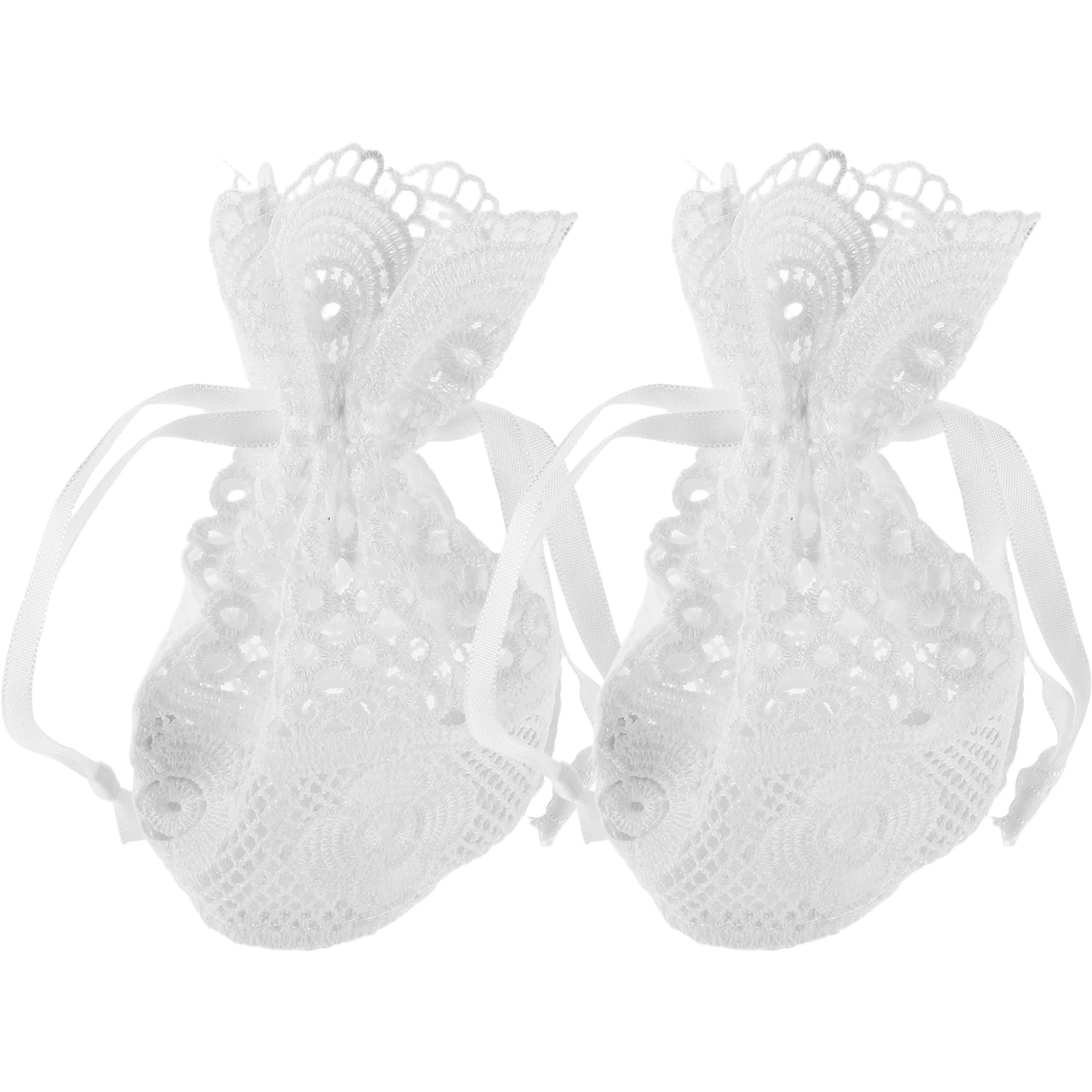 2pcs White Lace Storage Bags 10x14cm Jewelry Pouches Drawstring Burlap Sachets Milk Silk Organizers Cloth Bags
2pcs White Lace Storage Bags 10x14cm Jewelry Pouches Drawstring Burlap Sachets Milk Silk Organizers Cloth Bags