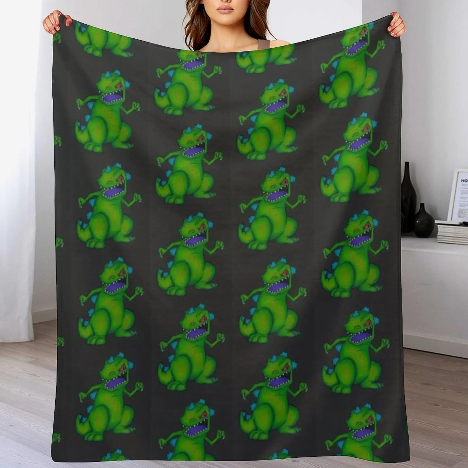 Reptar Rugrats Pencil Drawing Dinosaur T-Rex Nickelodeon Throw Blanket Lightweight Warm Blanket for Travel Camping
Reptar Rugrats Pencil Drawing Dinosaur T-Rex Nickelodeon Throw Blanket Lightweight Warm Blanket for Travel Camping