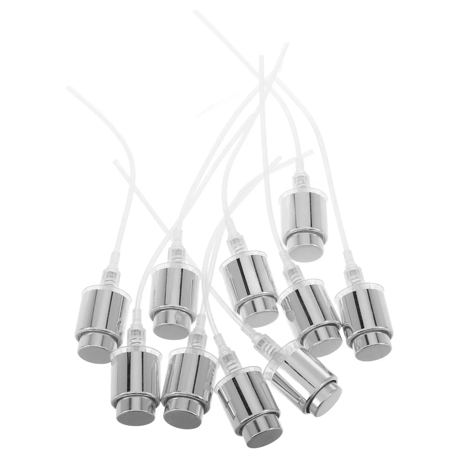 1 set Perfume Bottle Spray Nozzle Silver Edge Middle Set Plastic Pump Mist Sprayer Travel DIY Accessories
1 set Perfume Bottle Spray Nozzle Silver Edge Middle Set Plastic Pump Mist Sprayer Travel DIY Accessories