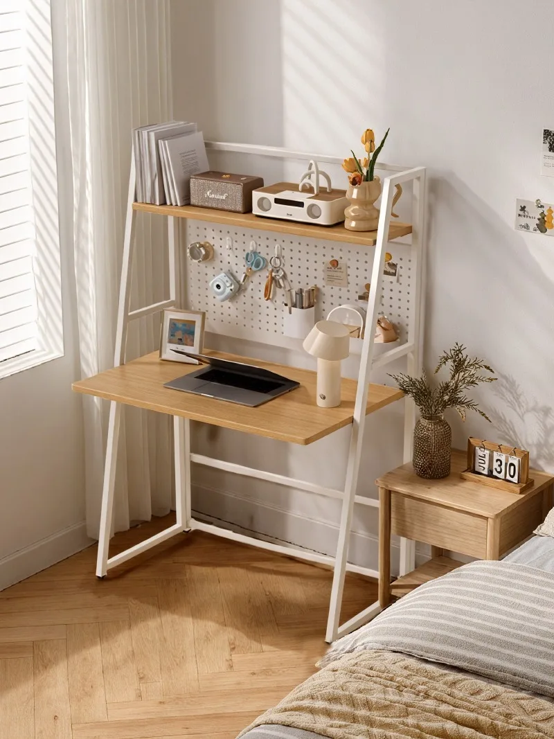 Folding desk Small apartment household computer desk Bedroom simple rental house Student study table Hole board Bedside table
Folding desk Small apartment household computer desk Bedroom simple rental house Student study table Hole board Bedside table