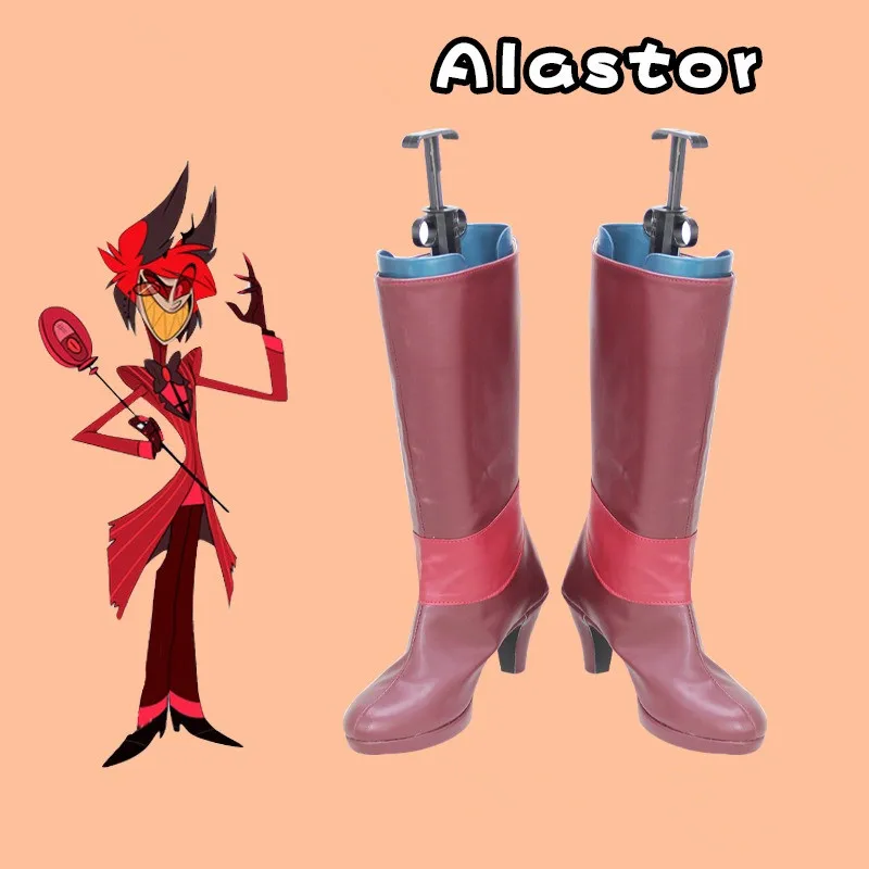 Hazbin Cos Hotel Alastor Cosplay Costume Shoes Handmade Anime Faux Leather Boots
Hazbin Cos Hotel Alastor Cosplay Costume Shoes Handmade Anime Faux Leather Boots