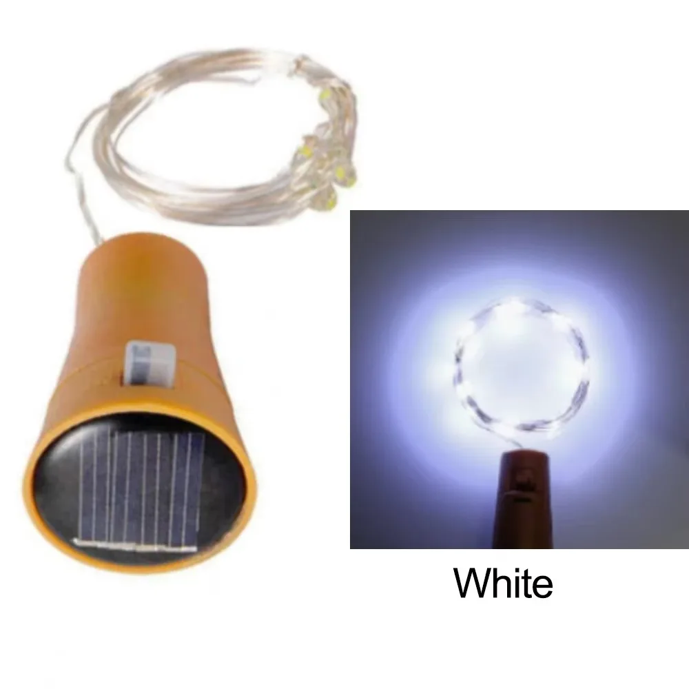 2M Solar Cork String Lights 20LED Cork Bottle Stopper Lights Copper Wire Waterproof Bottle Cork Lamp Strings Outdoor Use
2M Solar Cork String Lights 20LED Cork Bottle Stopper Lights Copper Wire Waterproof Bottle Cork Lamp Strings Outdoor Use