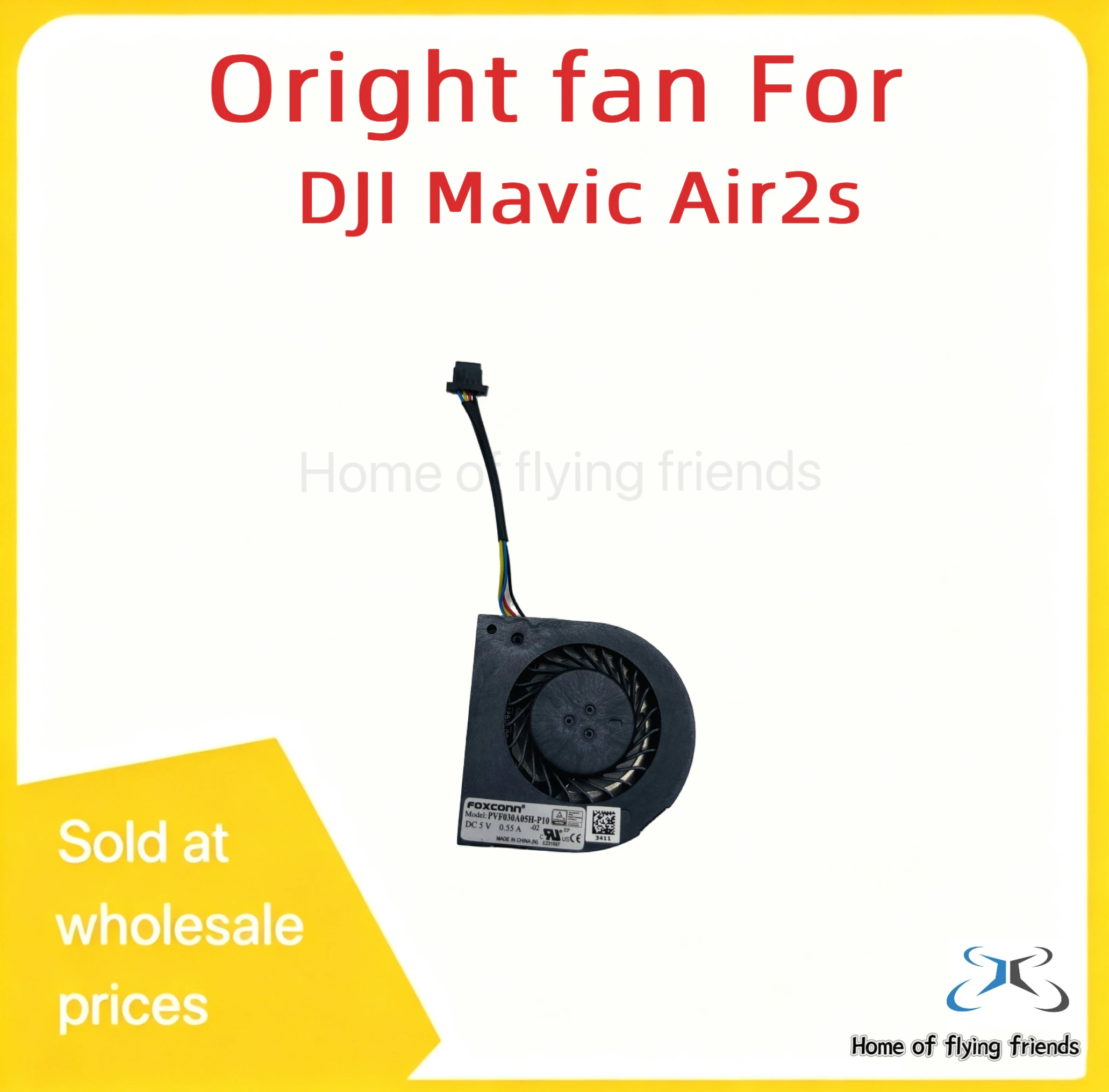 Original Fan for DJI Air 2/2S Replacement Heat Sink for DJI MAVIC Air 2 2S Accessories Repair Spare Parts 99% New
Original Fan for DJI Air 2/2S Replacement Heat Sink for DJI MAVIC Air 2 2S Accessories Repair Spare Parts 99% New