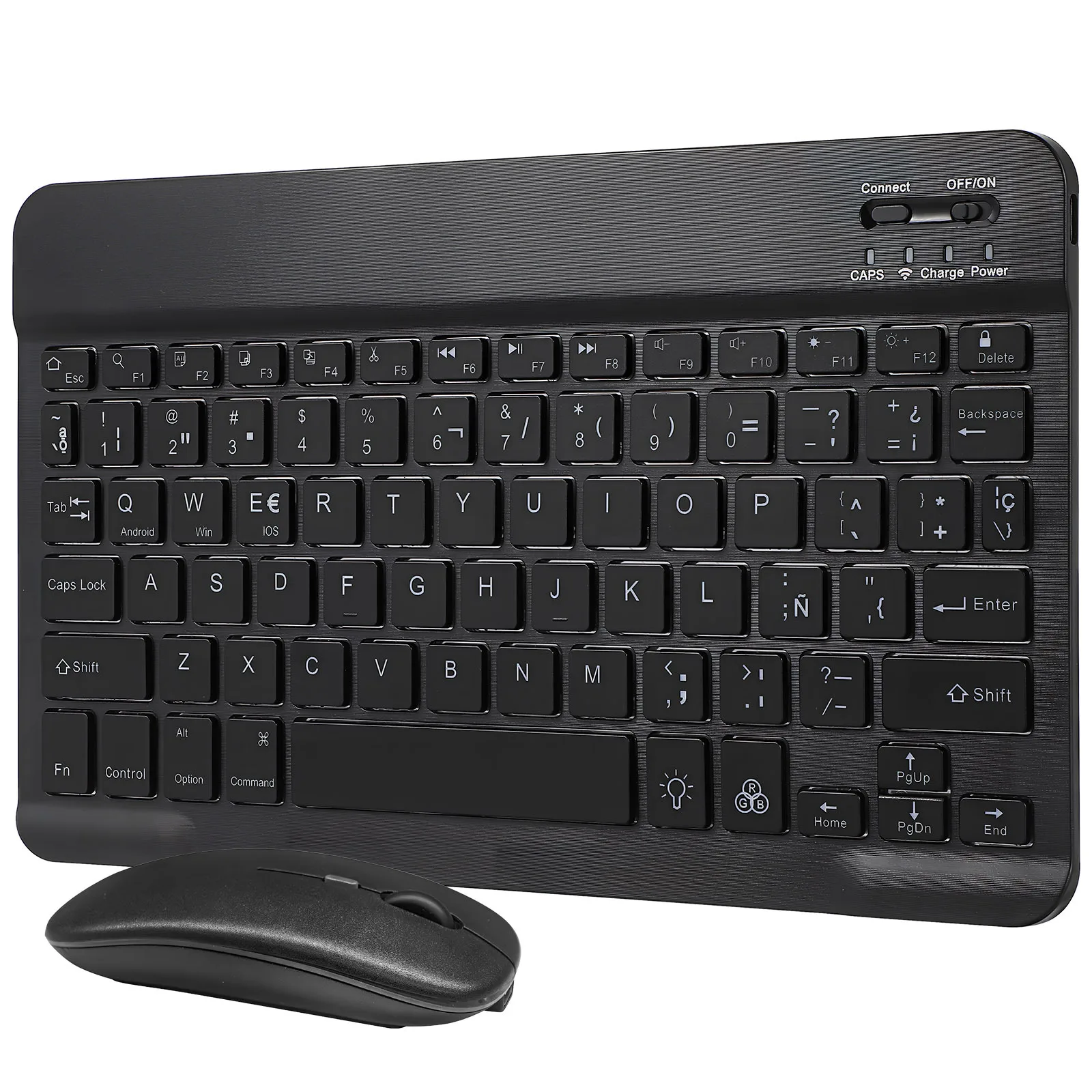 1 Set Wireless Keyboard Mouse Rechargeable Rgb Backlit Portable For Tablet Phone Multi-Device Connection Quiet Compact Design
1 Set Wireless Keyboard Mouse Rechargeable Rgb Backlit Portable For Tablet Phone Multi-Device Connection Quiet Compact Design