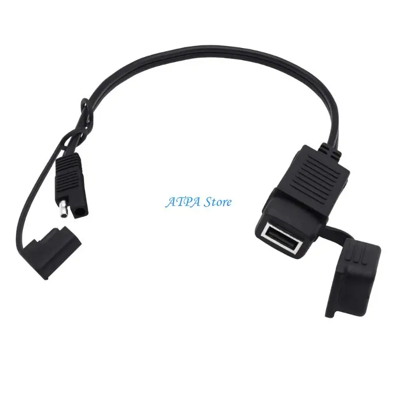 U13C SAE To USB Adapter Motorcycle Quick Disconnect Plug with Waterproof Cover Motorcycle USB Chargers for Cellphone
U13C SAE To USB Adapter Motorcycle Quick Disconnect Plug with Waterproof Cover Motorcycle USB Chargers for Cellphone