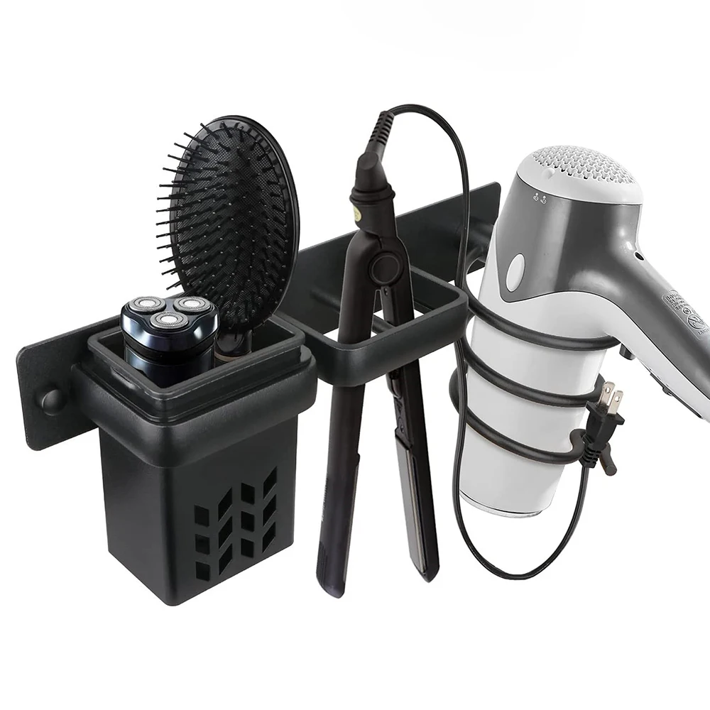 Wall Mounted Hair Dryer Holder Rack Hair Straightener Holder Bathroom Hair Care Tool Storage Holder Storage Box
Wall Mounted Hair Dryer Holder Rack Hair Straightener Holder Bathroom Hair Care Tool Storage Holder Storage Box