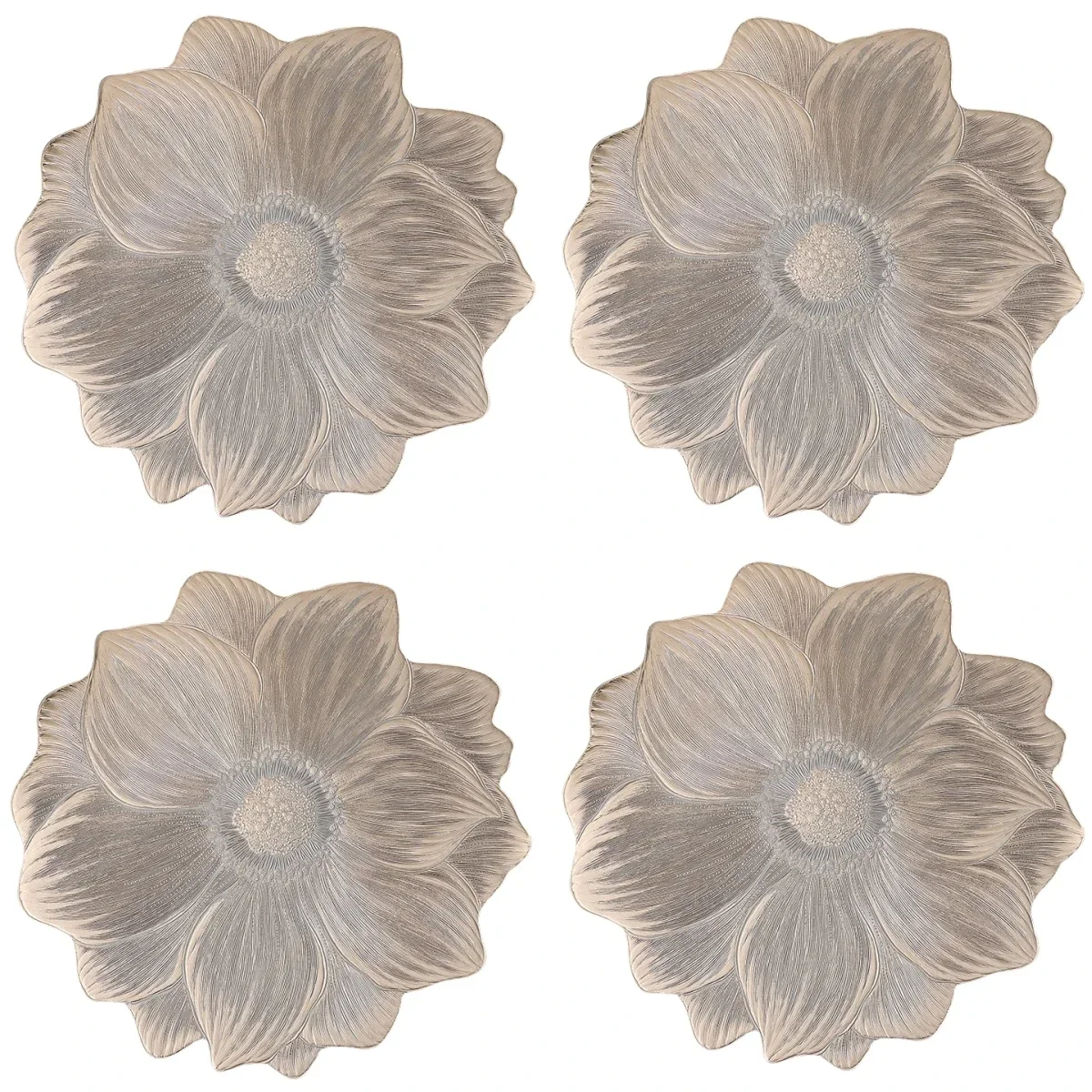39cm 15.3inch Heat Resistant Placemats Pressed Camellia Design Versatile Table Decor Easy Maintenance Placemats Table Decoration
39cm 15.3inch Heat Resistant Placemats Pressed Camellia Design Versatile Table Decor Easy Maintenance Placemats Table Decoration