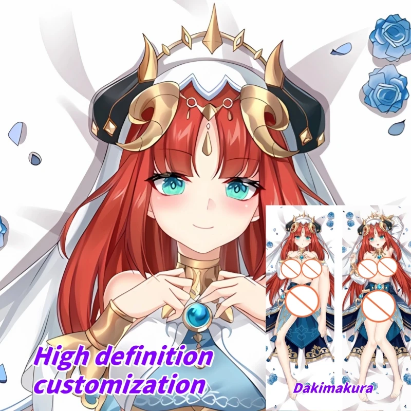 Dakimakura Anime Pillow Case Genshin Impact Nilou Double-sided Print Of Life-size Body Pillowcase Gifts 
Dakimakura Anime Pillow Case Genshin Impact Nilou Double-sided Print Of Life-size Body Pillowcase Gifts