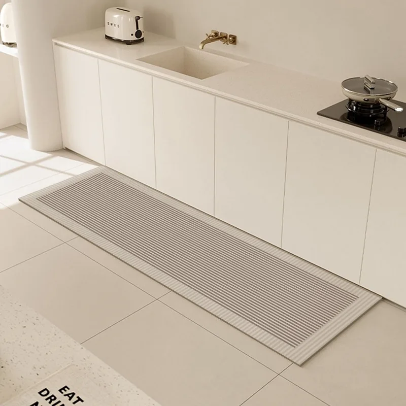 Kitchen Floor Mat Japanese Striped Style Waterproof Oil-proof Mats Pvc Leather Non-slip Carpet Long Strip Home Decoration Rug
Kitchen Floor Mat Japanese Striped Style Waterproof Oil-proof Mats Pvc Leather Non-slip Carpet Long Strip Home Decoration Rug