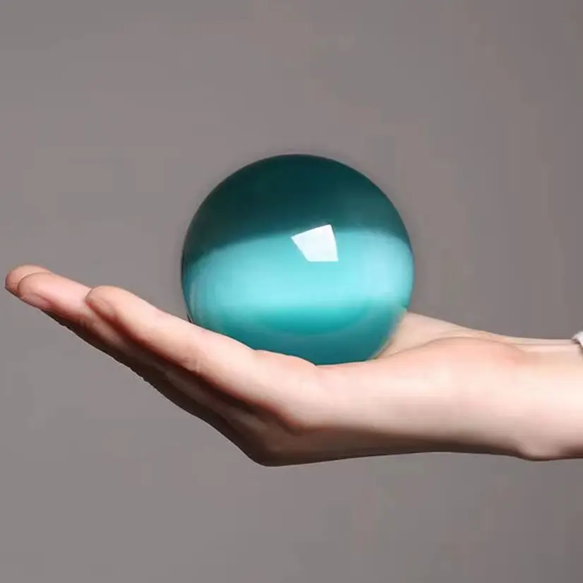 Natural Blue Cat Eye Crystal Ball, Quartz Crystal Energy Ball, Mineral, Healing, Demagnetization, Divination Crystal Ball
Natural Blue Cat Eye Crystal Ball, Quartz Crystal Energy Ball, Mineral, Healing, Demagnetization, Divination Crystal Ball