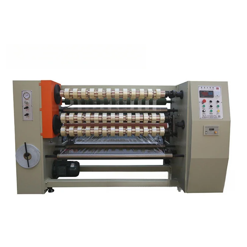 Paper Tub Slitting Machin Tap Cutting Equipment For Tin Cling Film Sealing Production
Paper Tub Slitting Machin Tap Cutting Equipment For Tin Cling Film Sealing Production