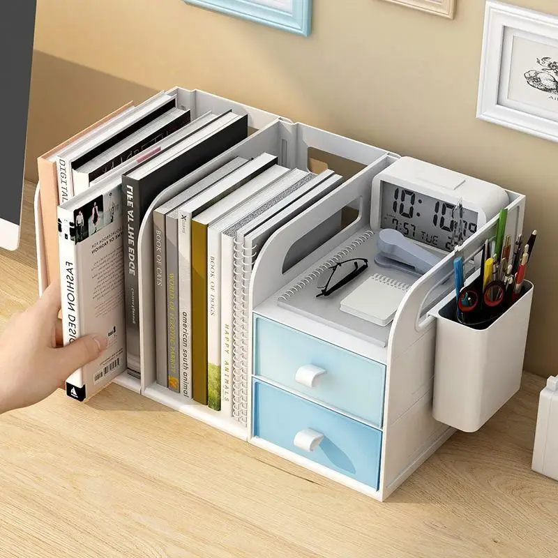 New Office Book Storage Box Desktop Drawer Style Pen Holder File Organizer Bookshelf Desk Stand Paper Clip Rack Organizer
New Office Book Storage Box Desktop Drawer Style Pen Holder File Organizer Bookshelf Desk Stand Paper Clip Rack Organizer