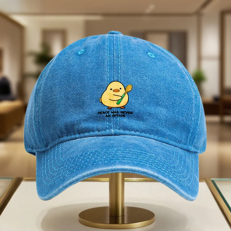Yellow Duck Letter Printed Baseball Cap Adjustable Lightweight Breathable Sunscreen Hat for Men Women Travel
Yellow Duck Letter Printed Baseball Cap Adjustable Lightweight Breathable Sunscreen Hat for Men Women Travel