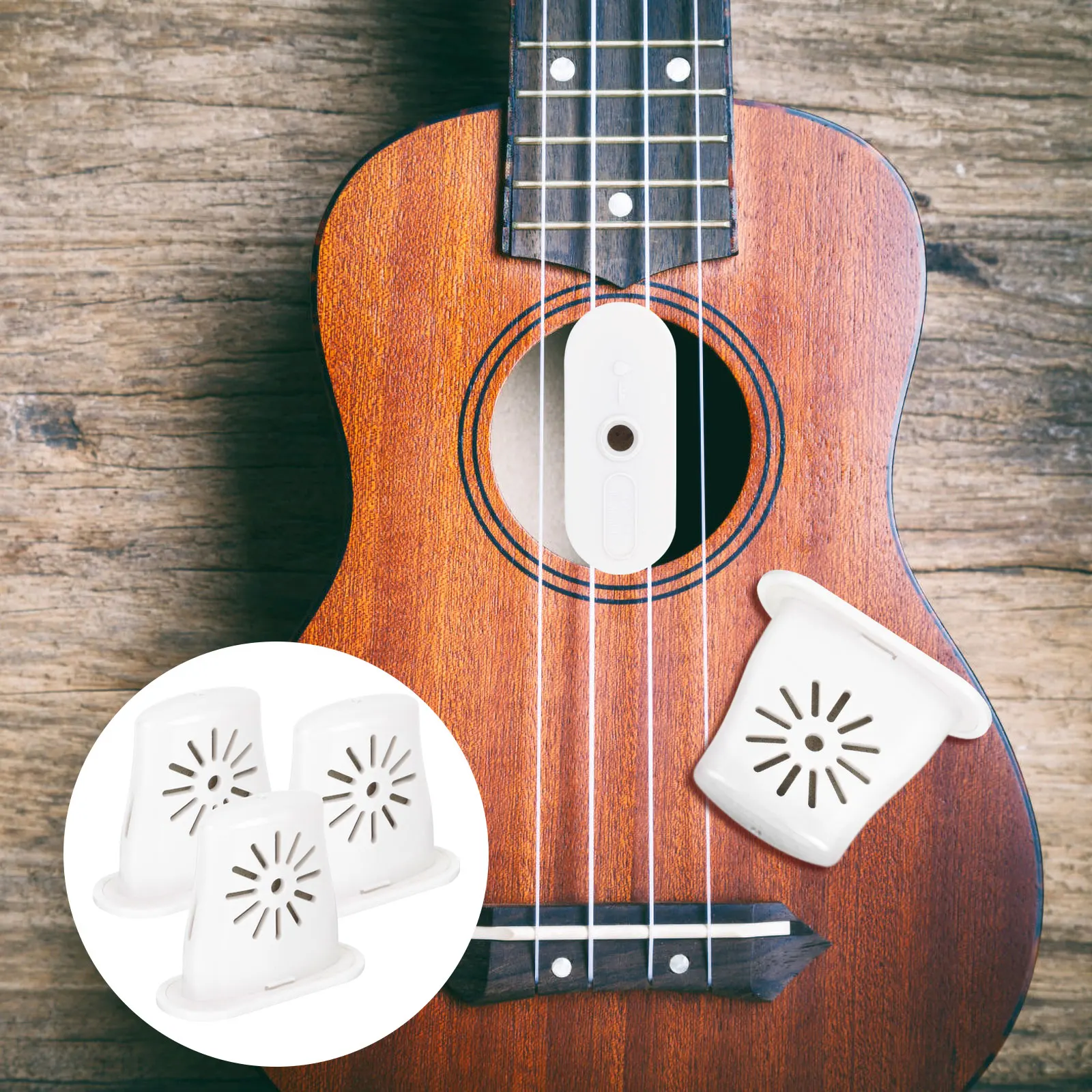 3pcs Ukulele Humidifier Sound Hole Moisture Maintenance Tool Abs Material Portable Humidity Control Device For Guitar Bass Panel
3pcs Ukulele Humidifier Sound Hole Moisture Maintenance Tool Abs Material Portable Humidity Control Device For Guitar Bass Panel