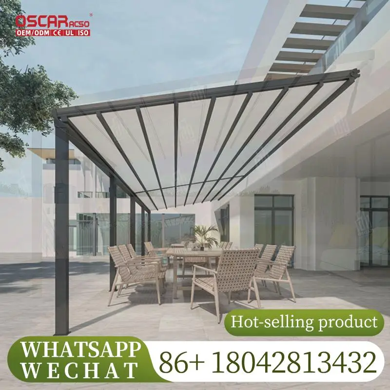 Aluminum Frame UV Resistant Retractable Sun Shade Patio Awning Foldable Roof for Garden Balcony Backyard Outdoor Retractable Can
Aluminum Frame UV Resistant Retractable Sun Shade Patio Awning Foldable Roof for Garden Balcony Backyard Outdoor Retractable Can