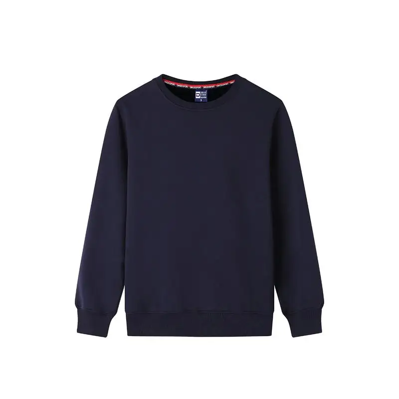 customized LOGO spring and autumn Joker young thick velvet cotton solid color men's long sleep round neck pullover women sweatsh
customized LOGO spring and autumn Joker young thick velvet cotton solid color men's long sleep round neck pullover women sweatsh