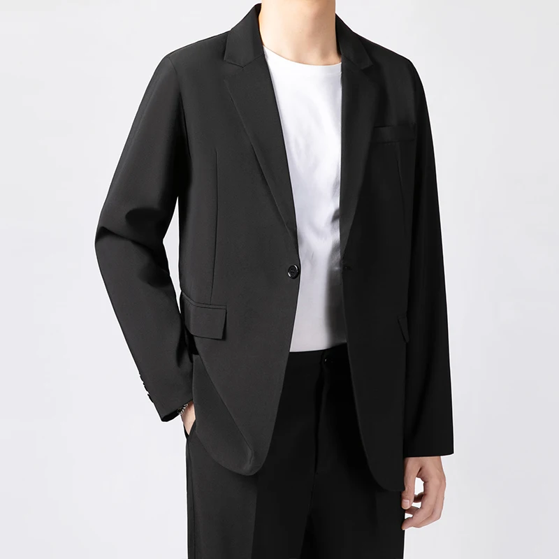 Mens Korean Version Jackets Daily Premium Suit Coat Mens Handsome Casual Jacket Solid Color Trend Business Party Stage Jacket
Mens Korean Version Jackets Daily Premium Suit Coat Mens Handsome Casual Jacket Solid Color Trend Business Party Stage Jacket