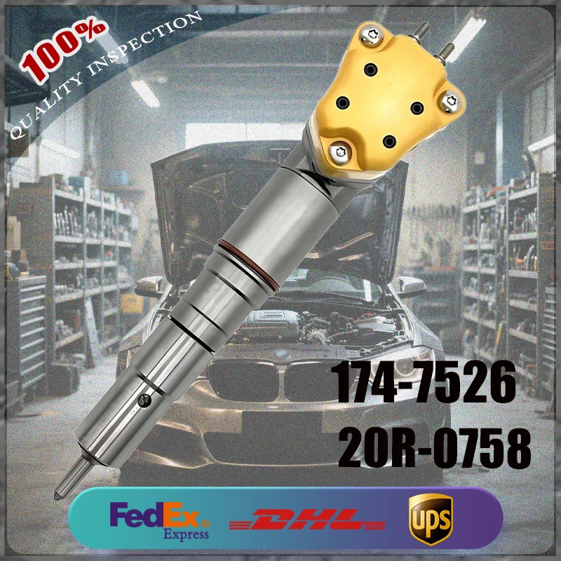 174-7526 20R-0758 Diesel Fuel Injector 20R-0758 for Caterpillar CAT Engine 3408E 3412 Truck AD45 AD40 AE40 69D 769D
174-7526 20R-0758 Diesel Fuel Injector 20R-0758 for Caterpillar CAT Engine 3408E 3412 Truck AD45 AD40 AE40 69D 769D