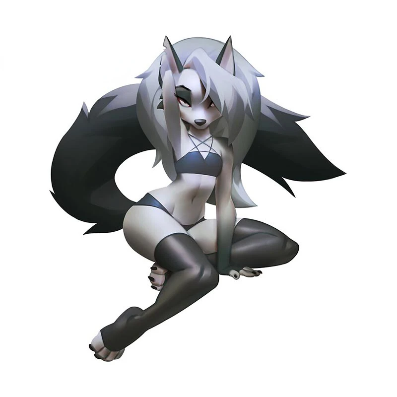 For Loona Helluva Sexy Car Sticker Furry Wolf AI Creative Decal Racing Drifting NSFW Funny Decals
For Loona Helluva Sexy Car Sticker Furry Wolf AI Creative Decal Racing Drifting NSFW Funny Decals