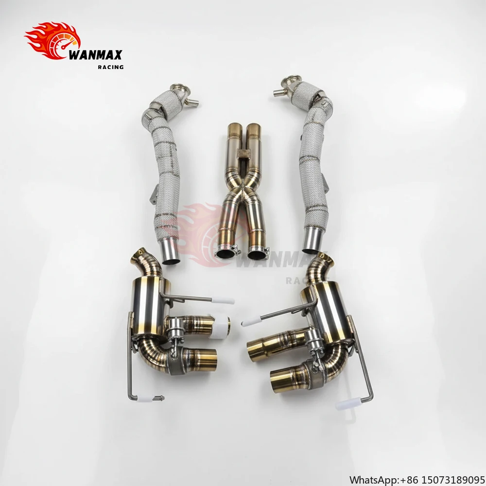 For California High Flow Exhaust System - Full Set Downpipe + Front Pipe + Muffler Performance Upgrade
For California High Flow Exhaust System - Full Set Downpipe + Front Pipe + Muffler Performance Upgrade